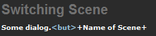 Calling character macro